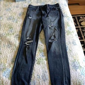 American Eagle 360 super stretch jeans high rise